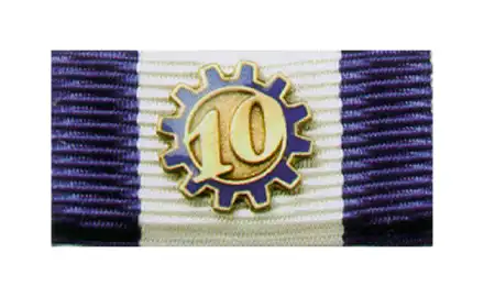 THW Ehrenzeichen für langjährige Verdienste 10 Jahre 