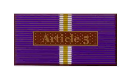 Einsatzmedaille Article 5 Eagle Assist