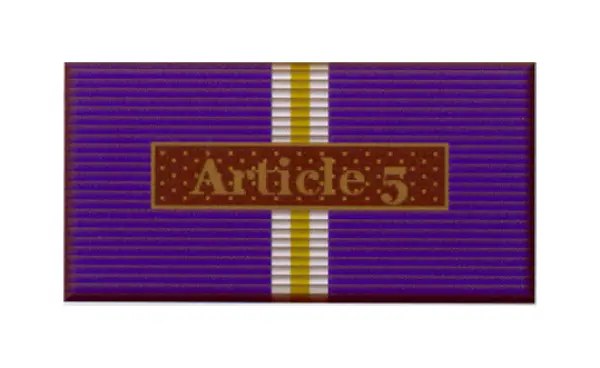 Einsatzmedaille Article 5 Eagle Assist