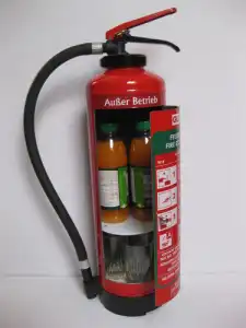 Feuerlöscher-Bar mit Pinnchen im Shop günstig kaufen.