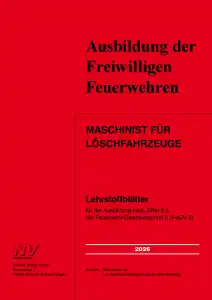 Maschinist für Löschfahrzeuge