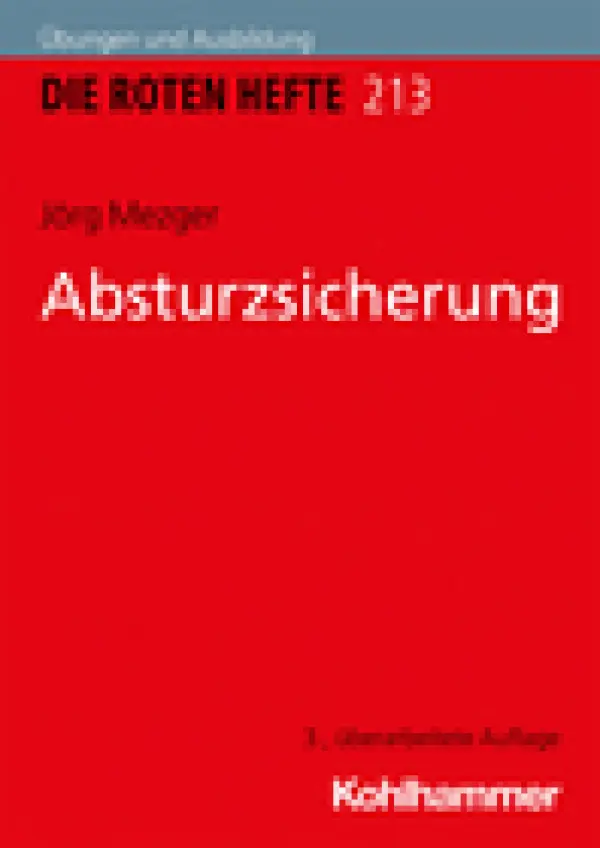 Rotes Heft 213 Absturzsicherung