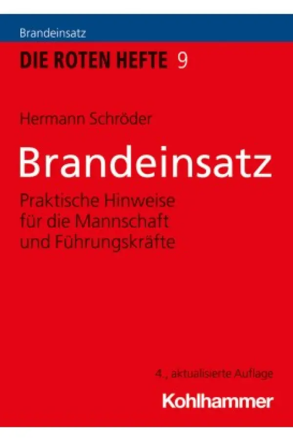 Rotes Heft 09 Brandeinsatz