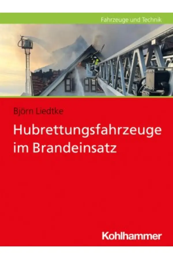 Hubrettungsfahrzeuge im Brandeinsatz 