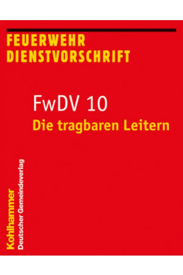 FwDV 10 Kohlhammer