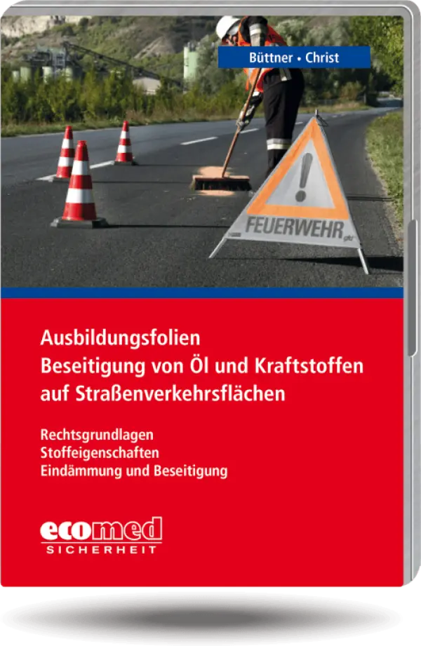 CD-ROM: Ausbildungsfolien Beseitigung von Öl und Kraftstoffen auf Straßenverkehrsflächen