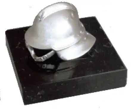 Historischer Silber-Helm 6 ½ cm