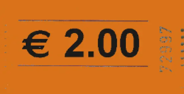 Rolle 1.000 Gutscheine € 2,00