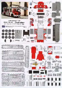 Modellbaubogen : TBS 502