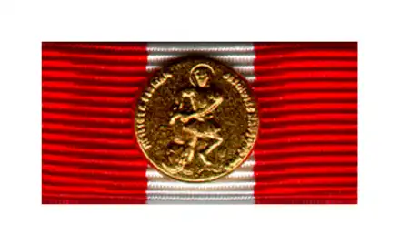 Kurhessen-Waldeck Florian-Medaille Gold am Band