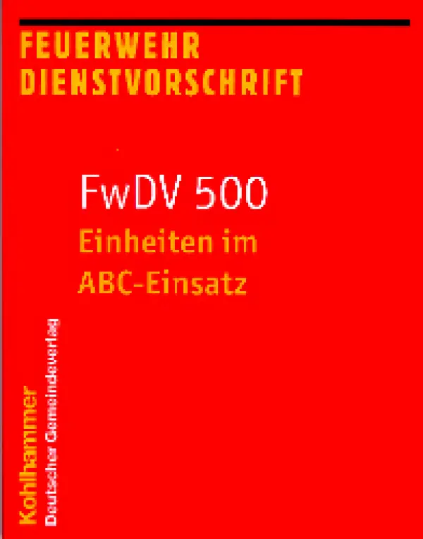 FwDV 500 (Kohlhammer-Verlag)