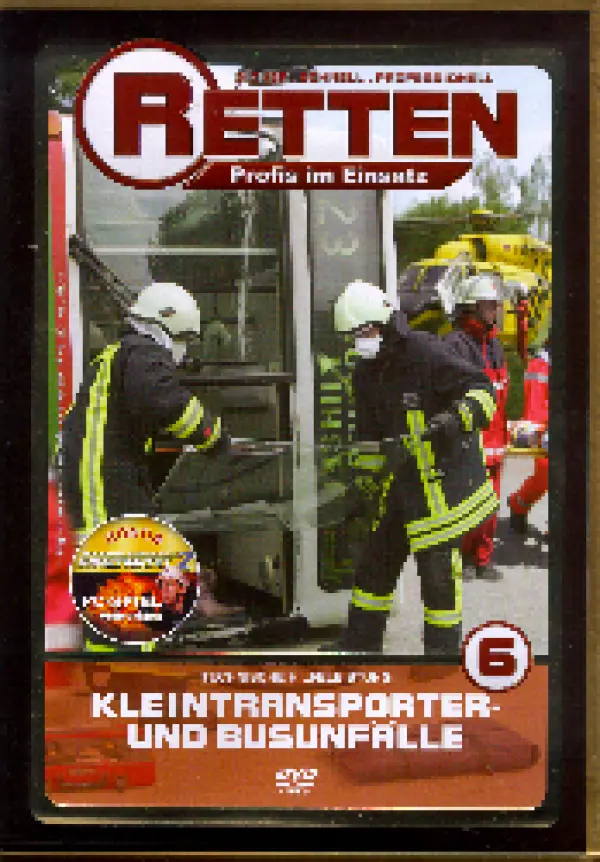 6 Kleintransporter- und Busunfälle