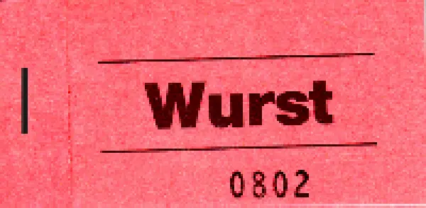 Block 100 Gutscheine WURST