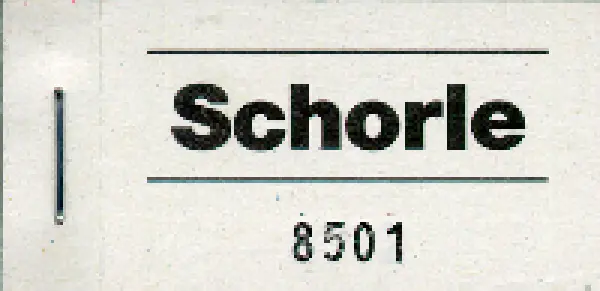 Block 100 Gutscheine SCHORLE