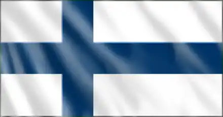 Tischflagge Finnland