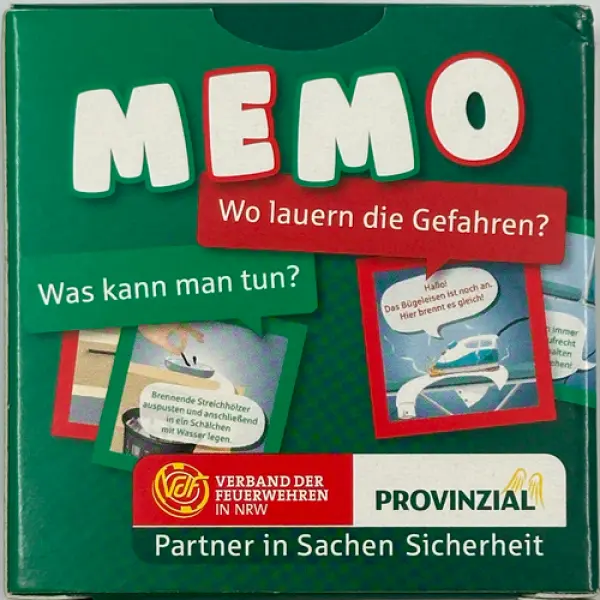 Memospiel Wo lauern die Gefahren? (10 Stück)