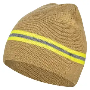 Heldenbeanie Feuerwehr sand