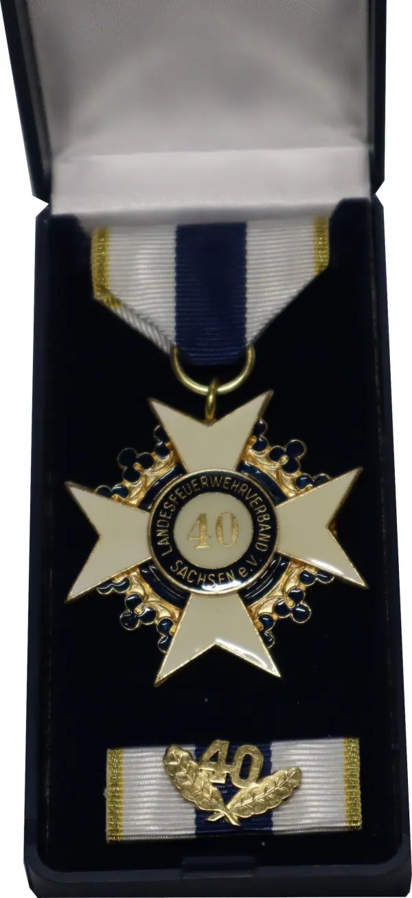 LFV Sachsen Ehrenkreuz 40 Jahre 