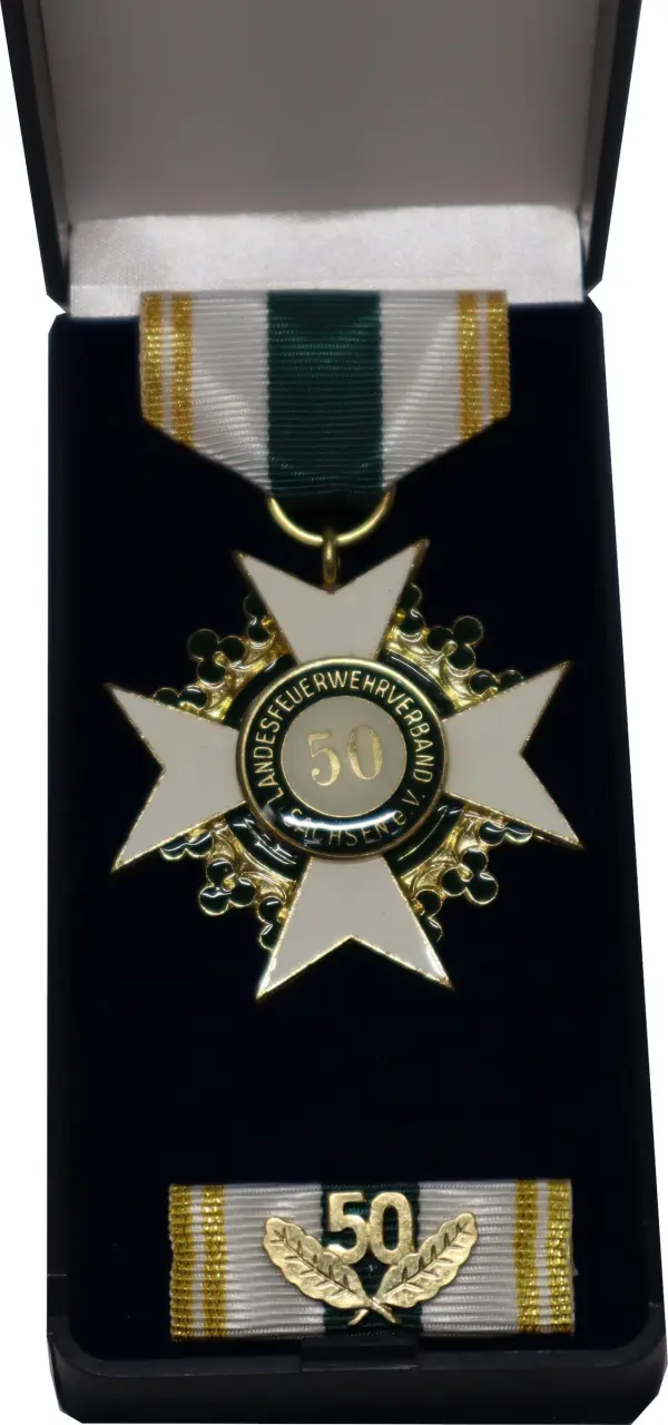 LFV Sachsen Ehrenkreuz 50 Jahre 