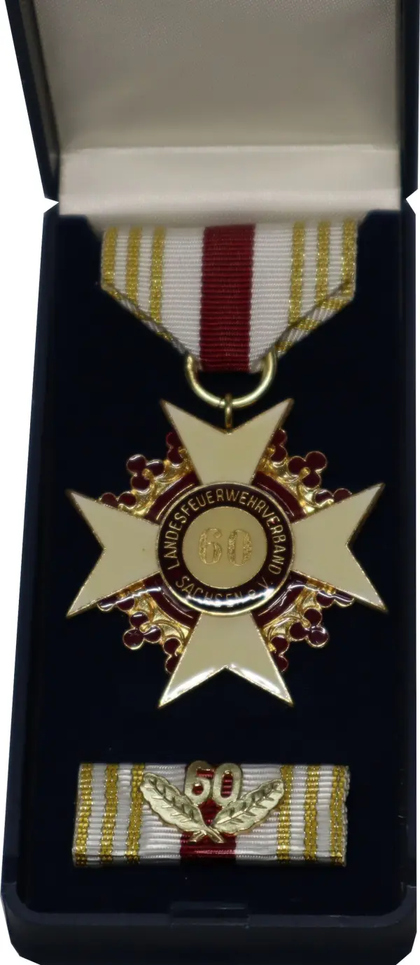LFV Sachsen Ehrenkreuz 60 Jahre 