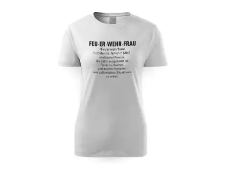 T-SHIRT Feuerwehrfrau 