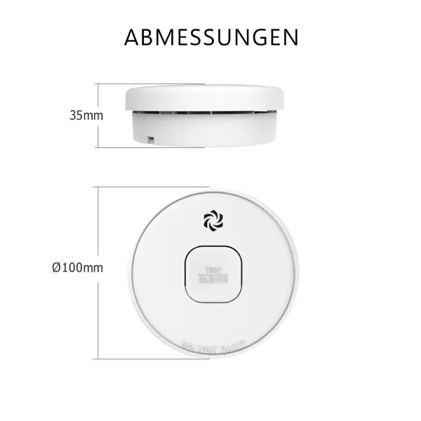 Rauchmelder ELRO mit 10 Jahres Batterie