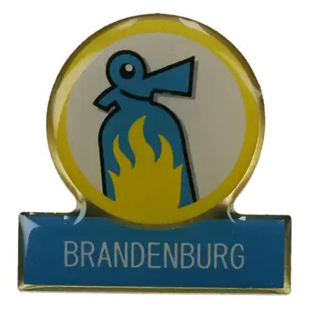 Brandenburg Kinderflamme Stufe 1 gelb 