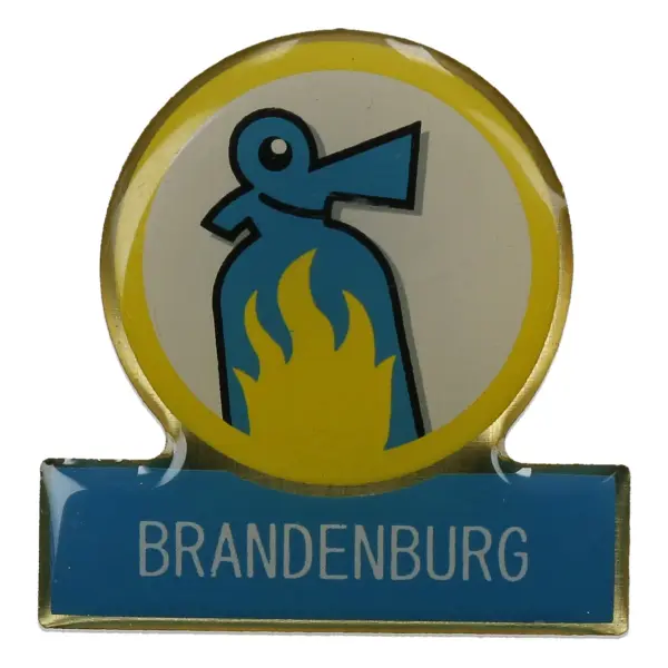 Brandenburg Kinderflamme Stufe 1 gelb 