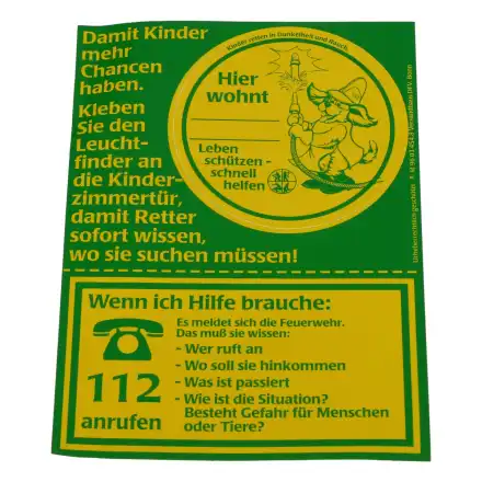 Kinderfinder (PVC-Aufkleber)