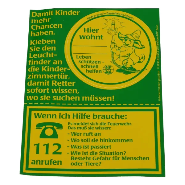 Kinderfinder (PVC-Aufkleber)