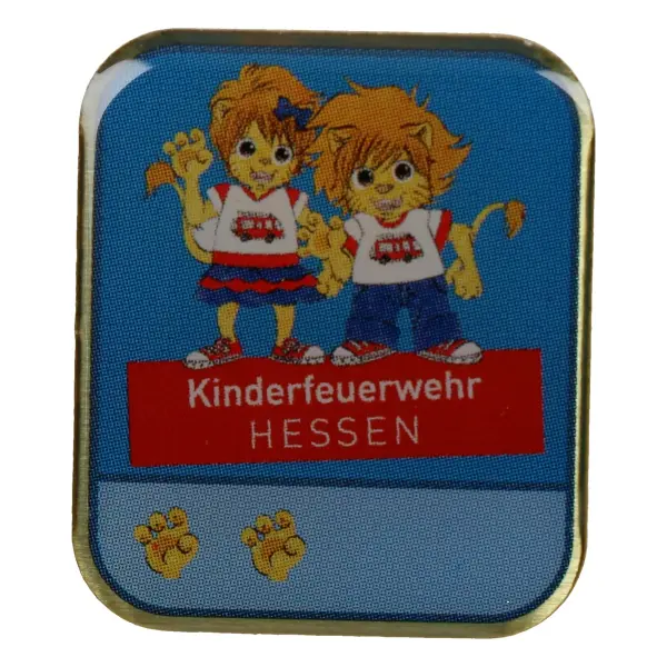 Pin Stufe 2 Kinderfeuerwehr Hessen