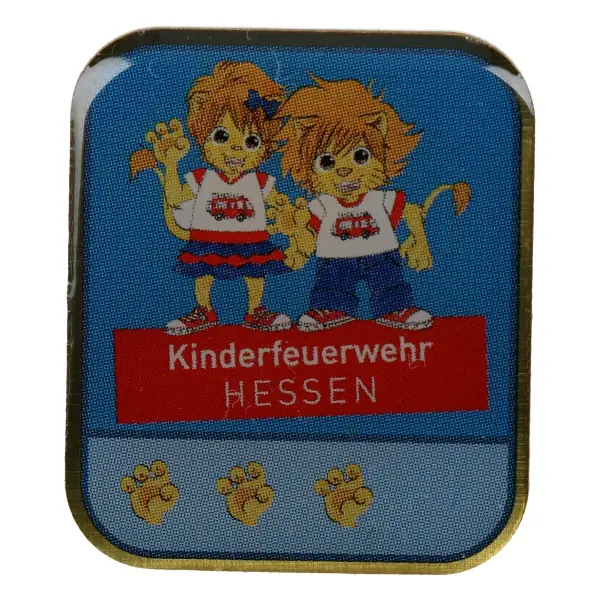 Pin Stufe 3 Kinderfeuerwehr Hessen