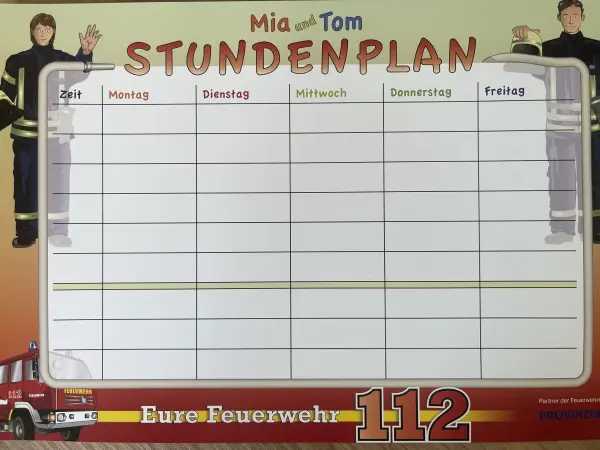 Stundenplan Feuerwehr Schleswig-Holstein