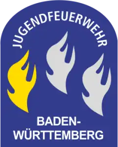 ( Helm ) Aufkleber Jugendflamme Baden-Würt. 1 - 56 Stück