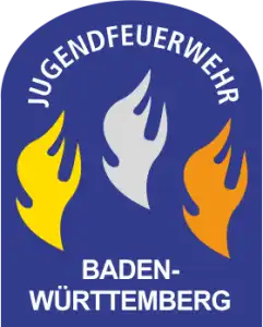 ( Helm ) Aufkleber Jugendflamme Baden-Würt. 2 - 56 Stück