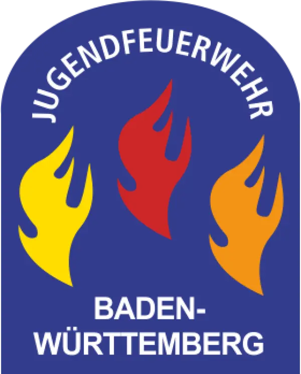 ( Helm ) Aufkleber Jugendflamme Baden-Würt. 3 - 56 Stück