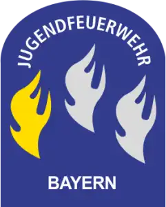 ( Helm ) Aufkleber Jugendflamme Bayern 1 - 56 Stück