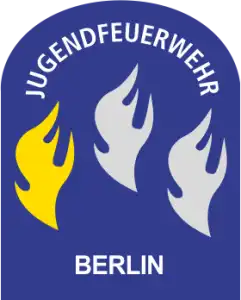 ( Helm ) Aufkleber Jugendflamme Berlin 1 - 56 Stück