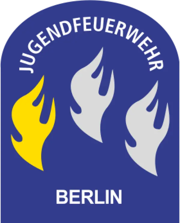 ( Helm ) Aufkleber Jugendflamme Berlin 1 - 56 Stück