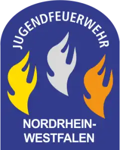 ( Helm ) Aufkleber Jugendflamme NRW 2 - 56 Stück