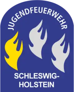 ( Helm ) Aufkleber Jugendflamme Schleswig-Hol. 1 - 56 Stück