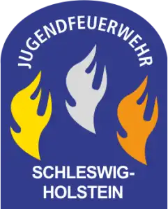 ( Helm ) Aufkleber Jugendflamme Schleswig-Hol. 2 - 56 Stück