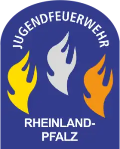 ( Helm ) Aufkleber Jugendflamme Rheinland-Pfalz 2 - 56 Stück