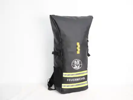 Rucksack Rolltop Feuerwehr-Design 