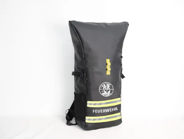 Rucksack Rolltop Feuerwehr-Design 